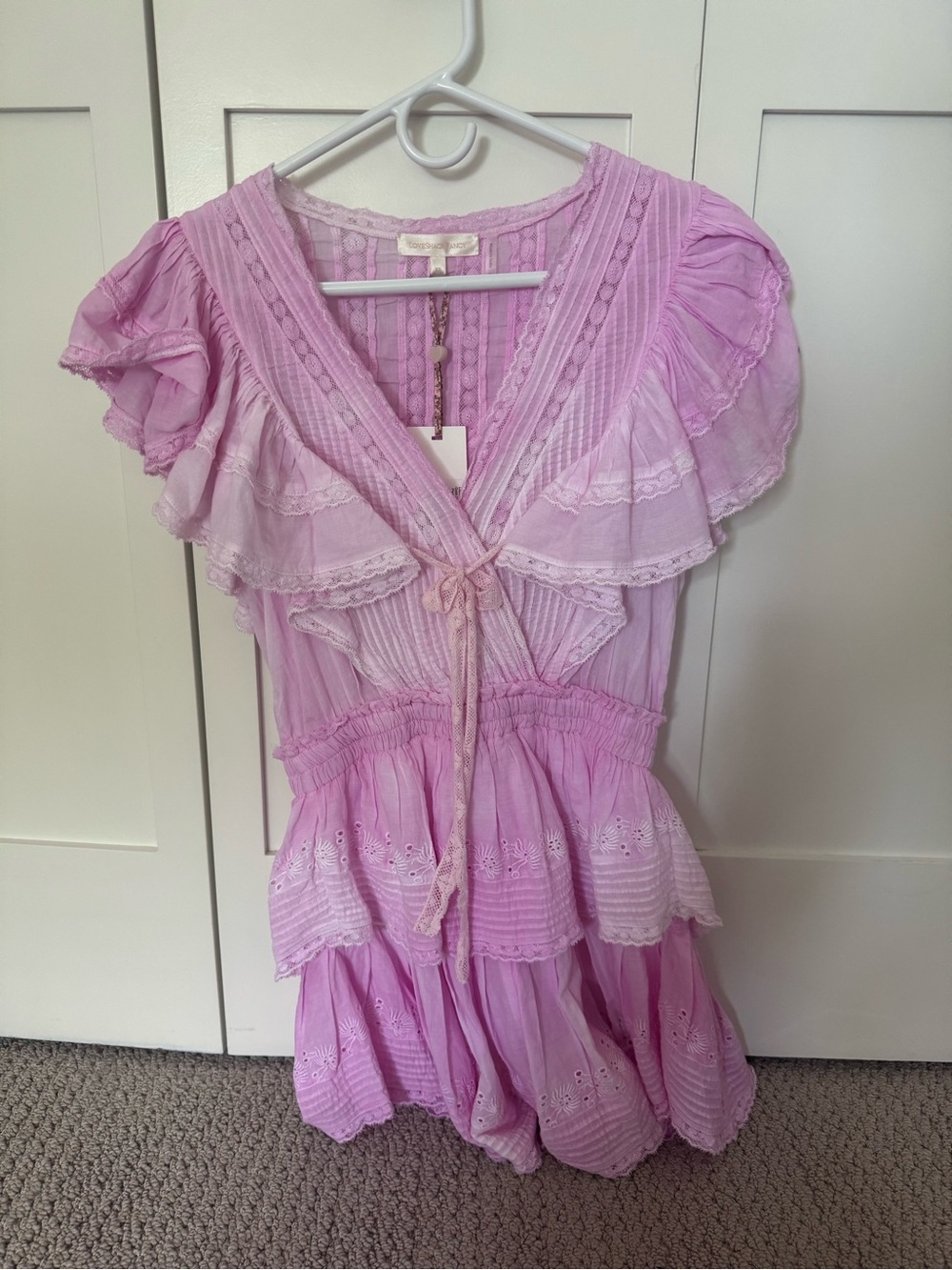 LoveShackFancy Mini Dress